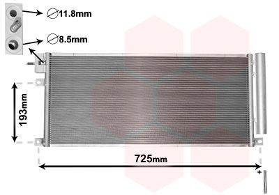 VAN WEZEL Lauhdutin, ilmastointilaite 37005634